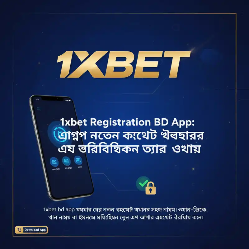 1xbet bd app registration banner